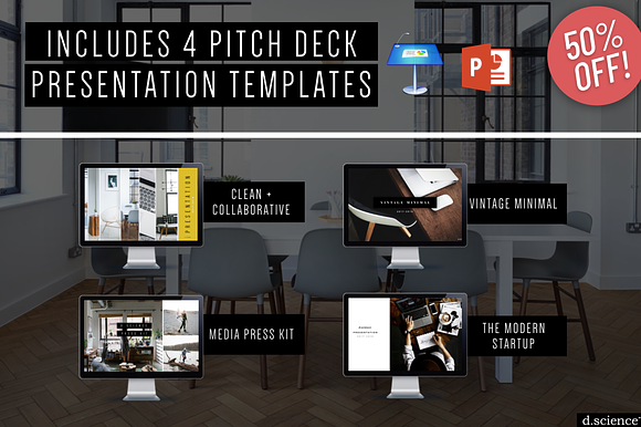 Creative Pitch Deck Bundle 50% OFF in Presentation Templates - product preview 24