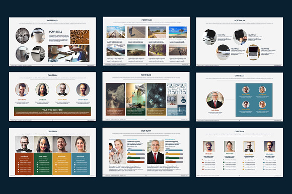 Bubble Keynote Presentation Template in Keynote Templates - product preview 2
