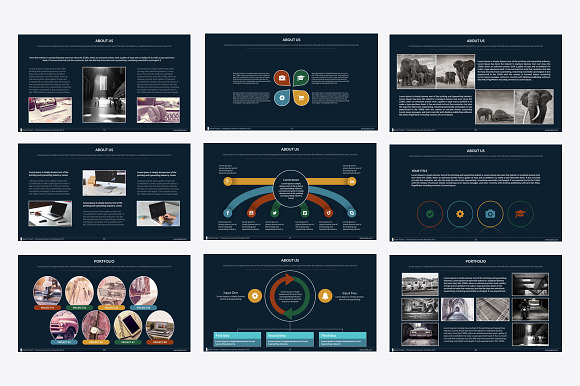 Bubble Keynote Presentation Template in Keynote Templates - product preview 4