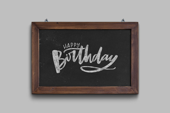 Happy Birthday lettering set in Illustrations - product preview 12