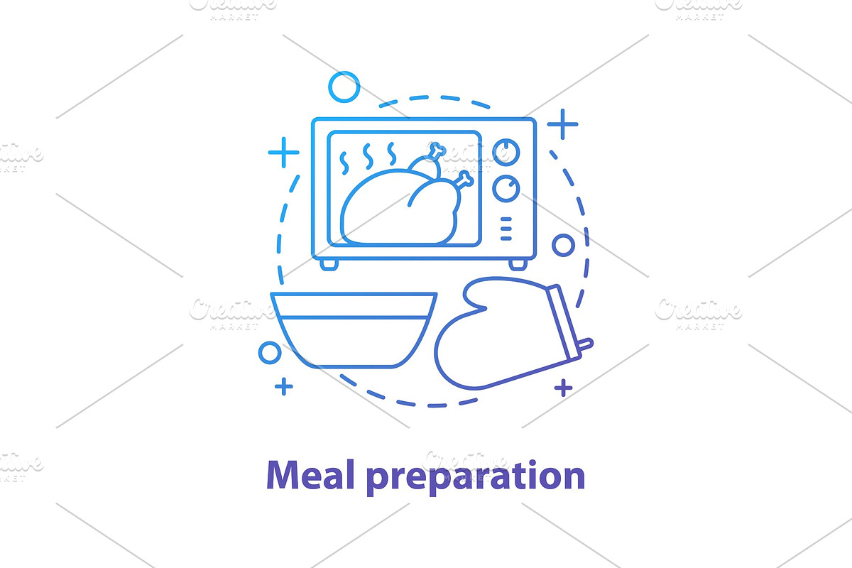 Food preparation concept icon in Icons - product preview 8