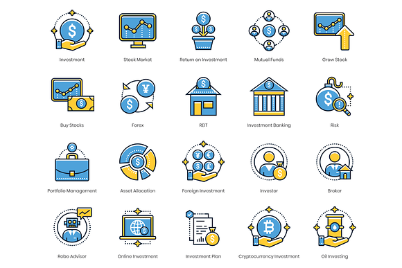 55 Investing Icons | Kinetic Series in Japanese Icons - product preview 2