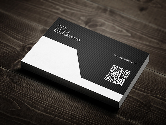 Corporate Dark Business Card in Business Card Templates - product preview 3
