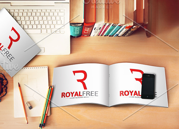 Royal Free / R Letter Logo in Logo Templates - product preview 1