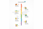 Timeline Infographic. Vector