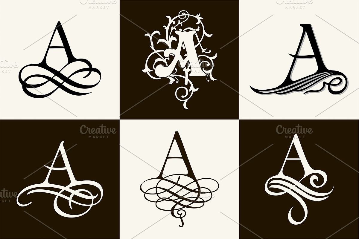 Capital Letter A in Illustrations - product preview 8