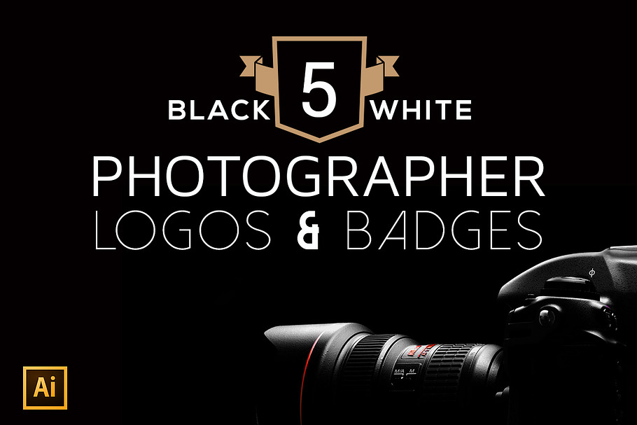 5 Photographer Logo & Badges in Logo Templates - product preview 8