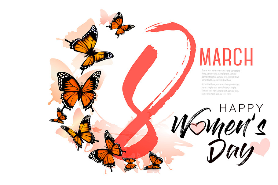 International Women's Day. Vector. in Illustrations - product preview 8