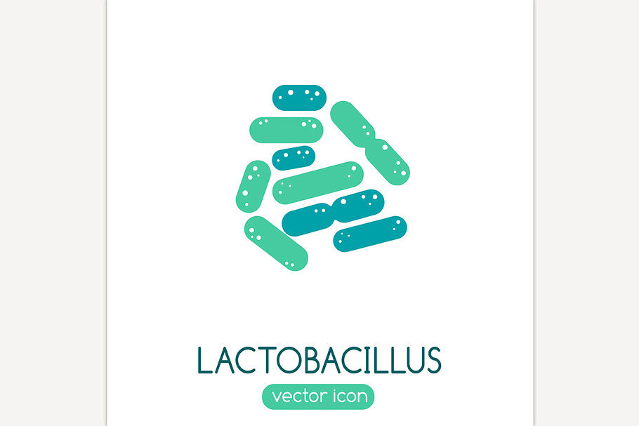 Lactobacillus acidophilus Icon in Icons - product preview 8