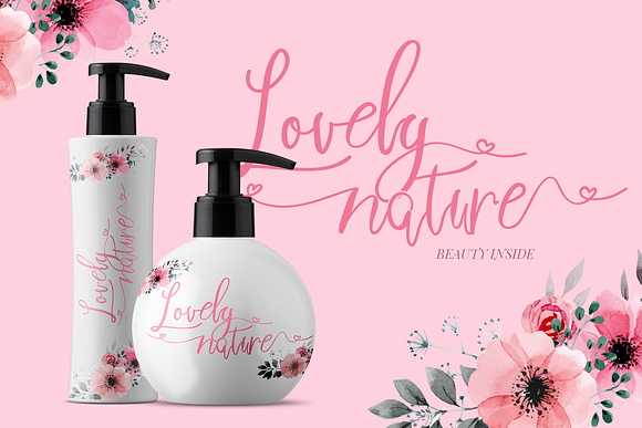 Sweetheart Lovely Calligraphy Font in Script Fonts - product preview 9