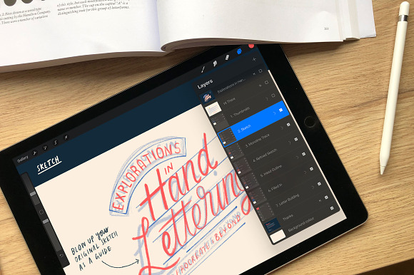 The Procreate Hand Lettering Toolkit in Add-Ons - product preview 8
