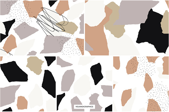 Torn Paper Abstract Patterns in Patterns - product preview 9