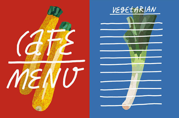 Healthy Food Illustration Set in Illustrations - product preview 6