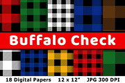 Buffalo Check Digital Paper