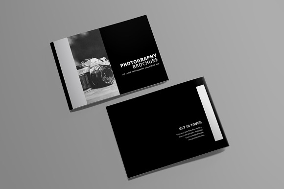 Minimal Photography Brochure in Brochure Templates - product preview 1