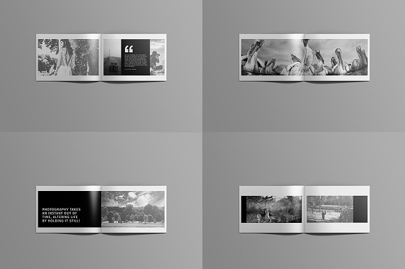 Minimal Photography Brochure in Brochure Templates - product preview 3