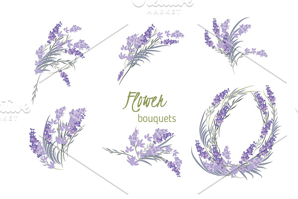 Floral lavender