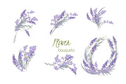 Floral lavender