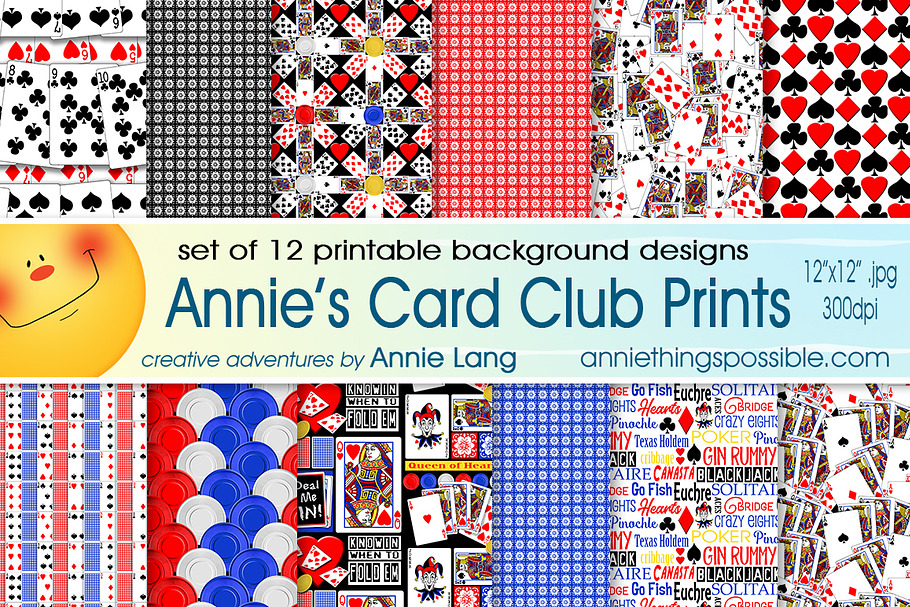 Annie's Card Club Prints