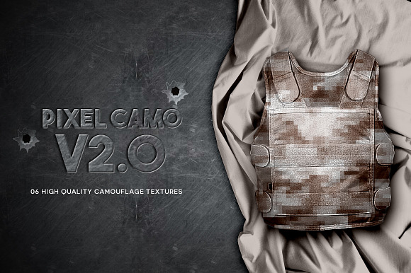 Pixel Camo V2.0 in Textures - product preview 1