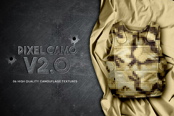 Pixel Camo V2.0 in Textures - product preview 2