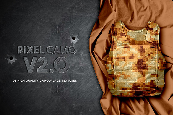 Pixel Camo V2.0 in Textures - product preview 3