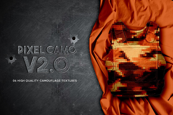 Pixel Camo V2.0 in Textures - product preview 4