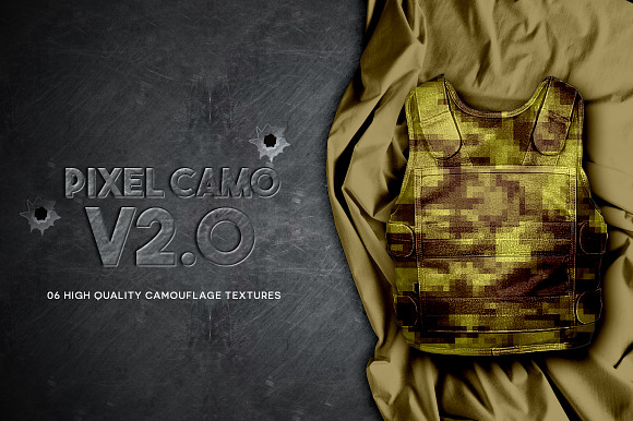 Pixel Camo V2.0 in Textures - product preview 5