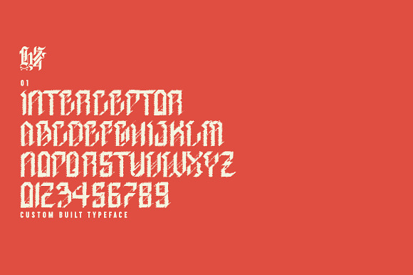 Interceptor in Blackletter Fonts - product preview 3