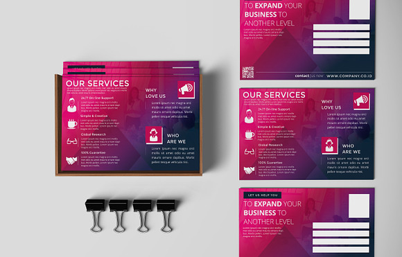 Corporate PostCard in Postcard Templates - product preview 1