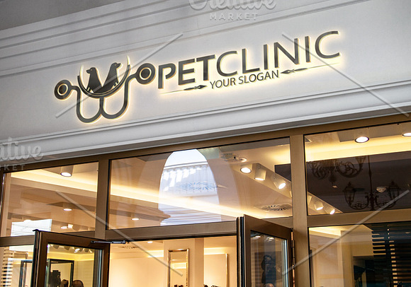 Pet Clinic Logo in Logo Templates - product preview 1