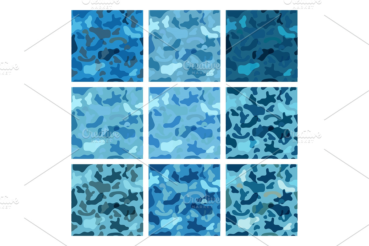 Seamless vector pattern set in Textures - product preview 8