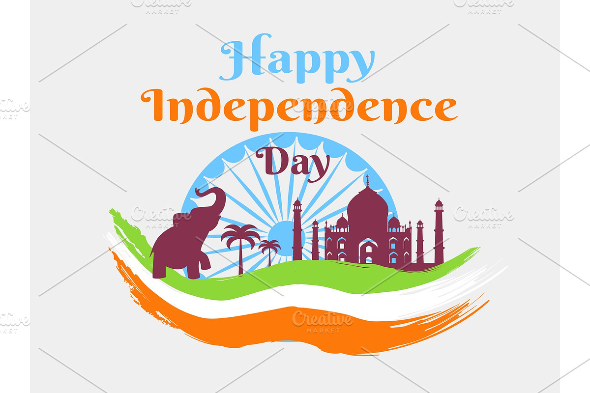 Happy Independence Day in India in Objects - product preview 8
