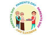 Parents' Day Banner with Colorful