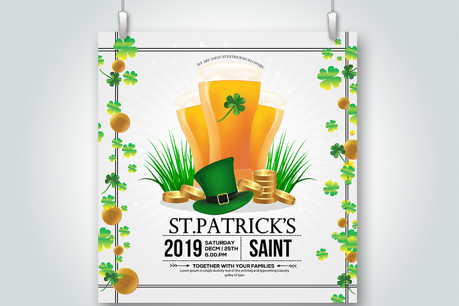 St. Patrick's Flyer Templates in Flyer Templates - product preview 8