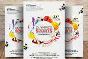 Olympic Sports Equipment Flyer