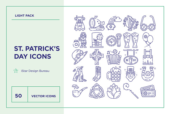 Saint Patrick's Day Icons Set in UI Icons - product preview 2
