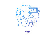 Price concept icon