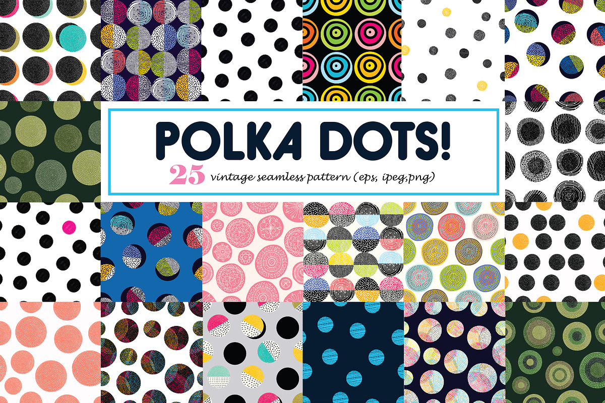 Love polka dots! in Patterns - product preview 8