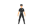 Security Police Officer Character