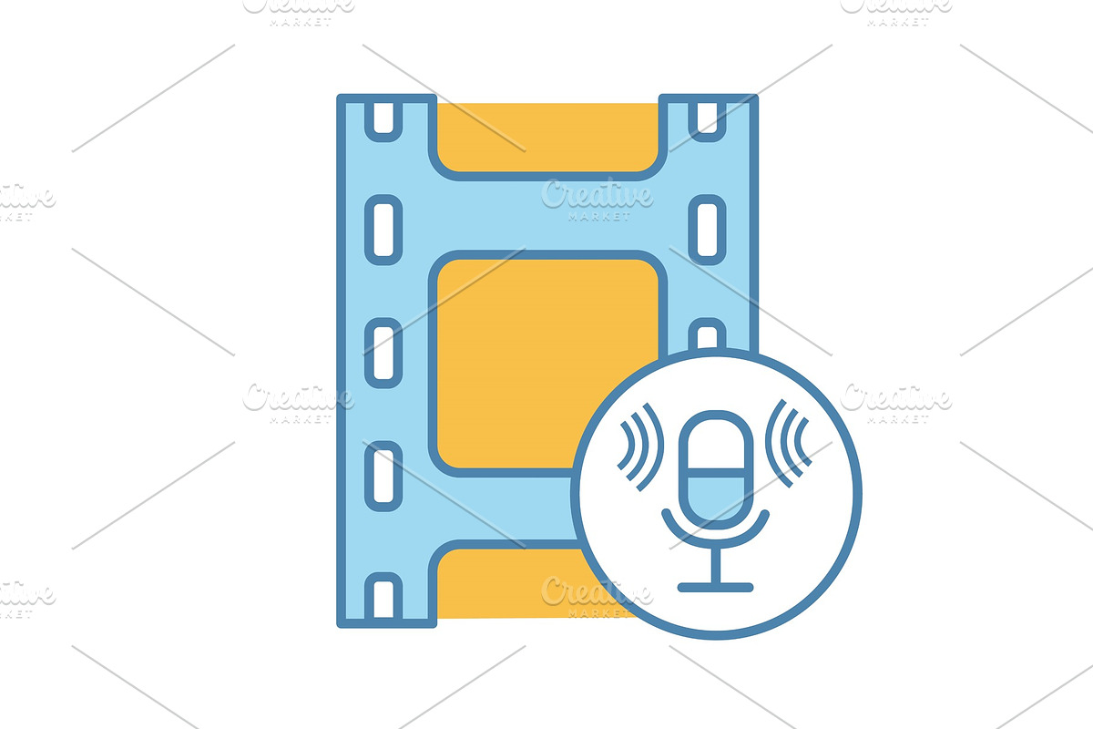 Audio recording color icon in Icons - product preview 8