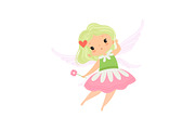 Cute Little Winged Fairy, Beautiful