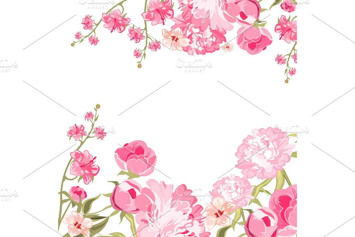 Vintage Flower Card. Vector in Illustrations - product preview 8