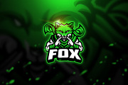 Fox 3 - Mascot & Esport Logo