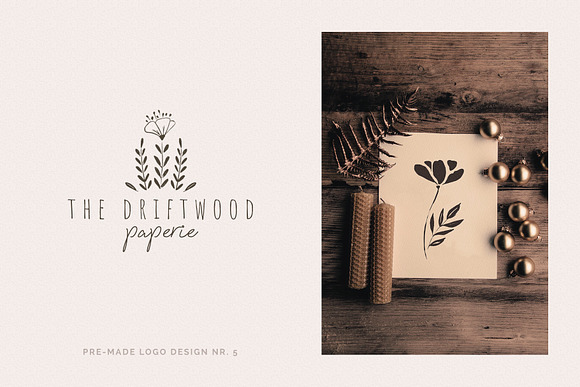 Organic Botanicals & Logo Designs in Illustrations - product preview 11