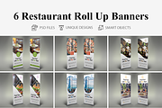 Restaurant Roll Up Banners