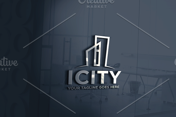 City Logo | Letter i Logo