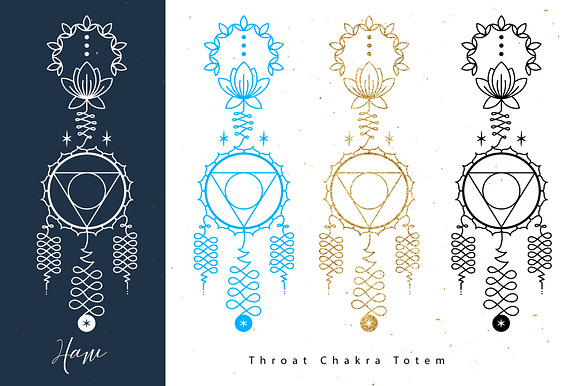Chakras Totems. Pro in Illustrations - product preview 5