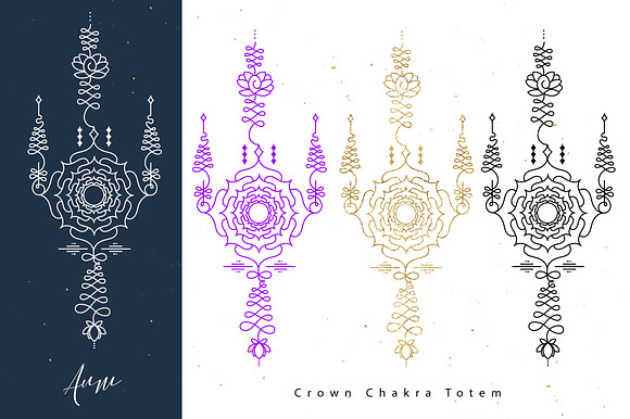 Chakras Totems. Pro in Illustrations - product preview 7