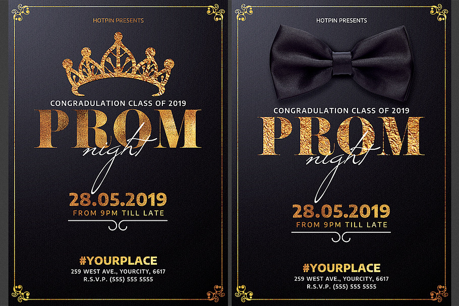 Prom Party Flyer Template Creative Flyer Templates